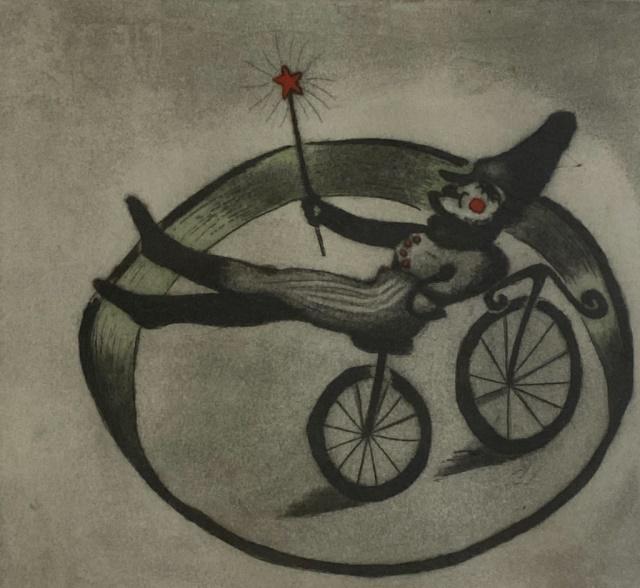 Signed Peter Barger Etching