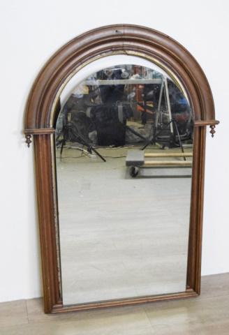 Victorian Walnut Mirror (1 of 4)
