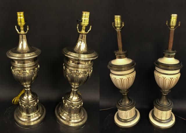 Two Pairs of Neoclassical Lamps (1 of 11)