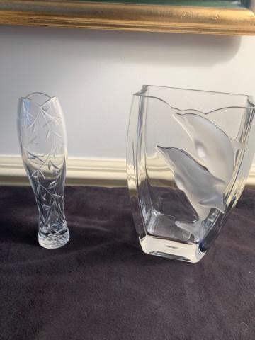 Group of Lenox Glass Vase with Dolphins (1 of 18)