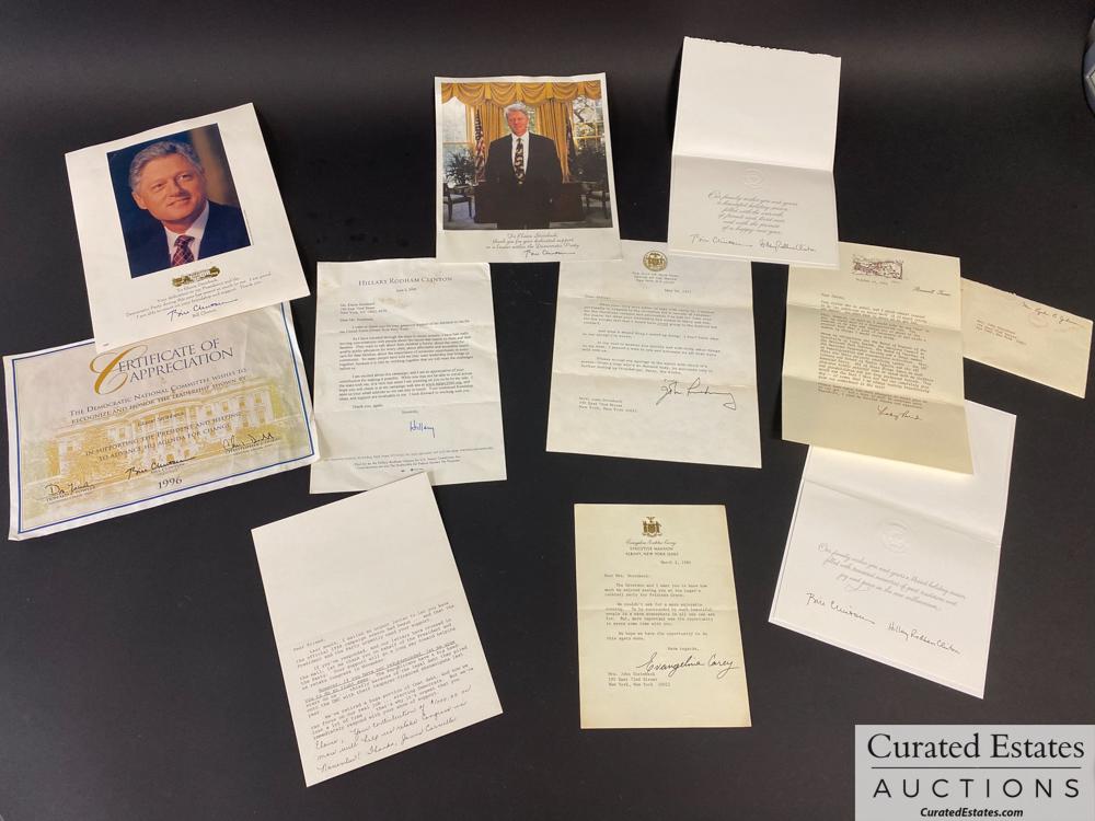 Letters to Elaine Steinbeck by Notable People: These correspondence are from notable political figures. A personal letter from Lady Bird Johnson. Dated 1976 with envelope from LBJ Ranch in Stonewall Texas. A personal letter from John Lindsay, Mayo