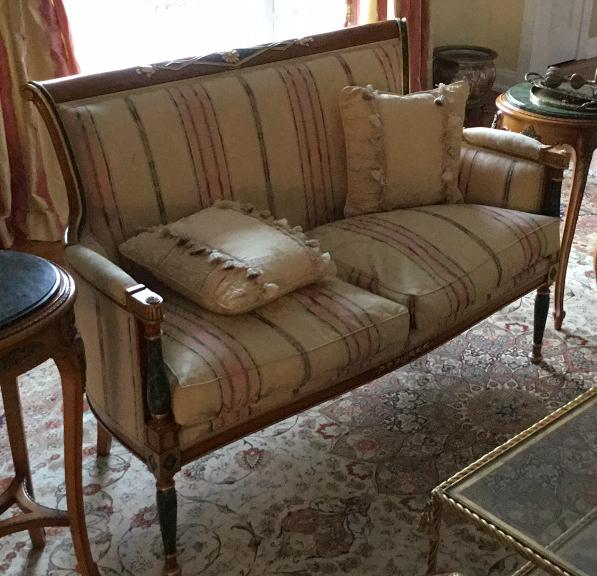 Neoclassical Settee in the French Taste (1 of 6)