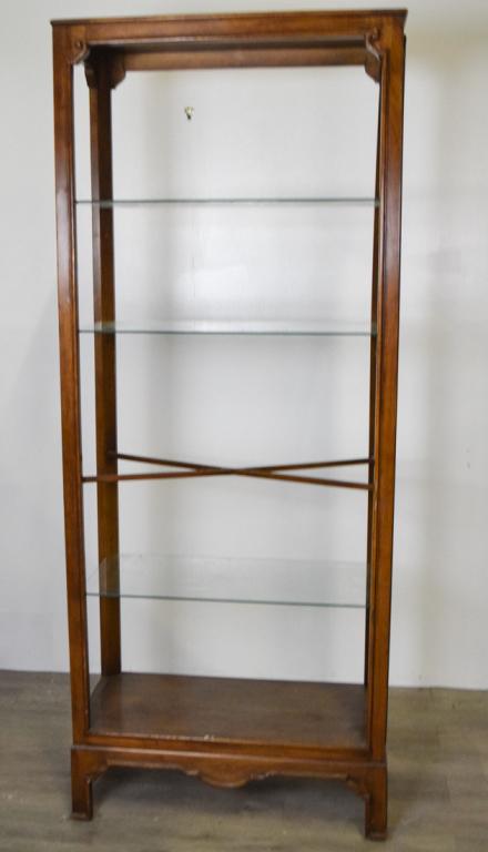 Wood and Glass Etagere (1 of 9)