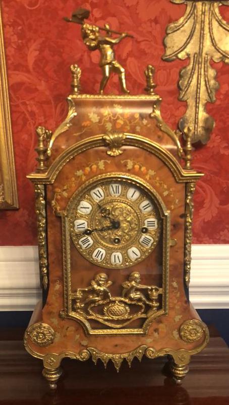 French Style Mantel Clock (1 of 9)