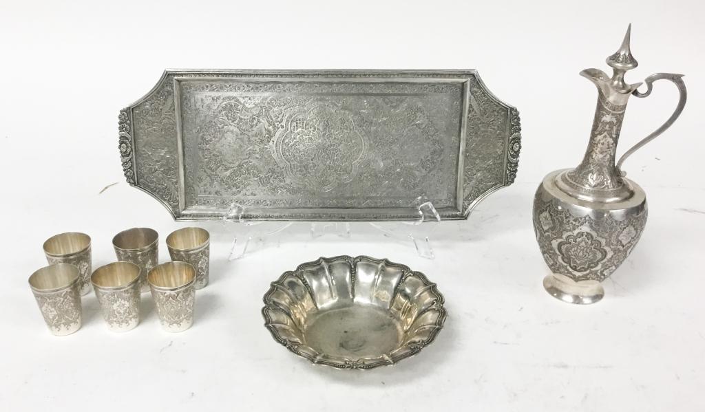 Sterling & Persian Silver Grouping (1 of 16)
