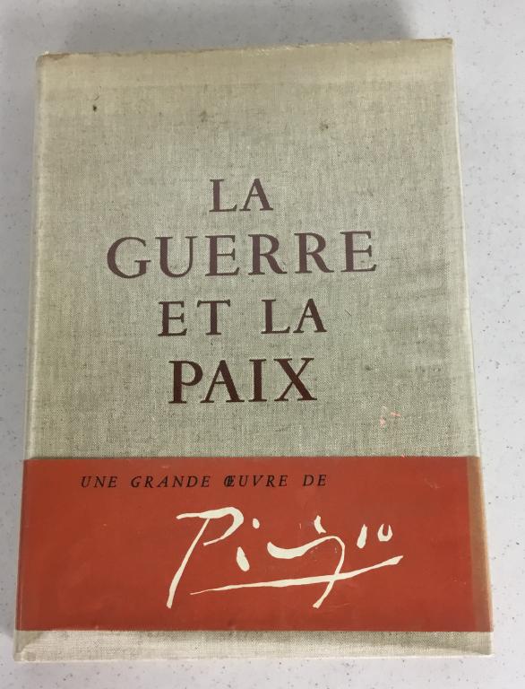Pablo Picasso La Guerre Et La Paix Book (1 of 14)