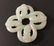 Chinese Carved Jade Belt Buckle With Cat Motif - 2
