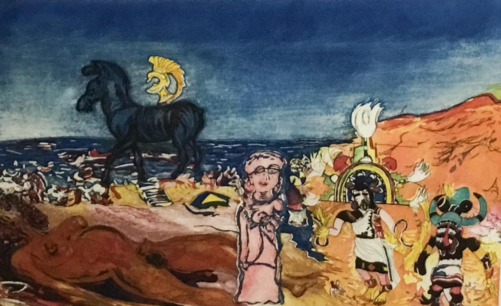 Malcom Morley Artist's Proof Lithograph (1 of 5)