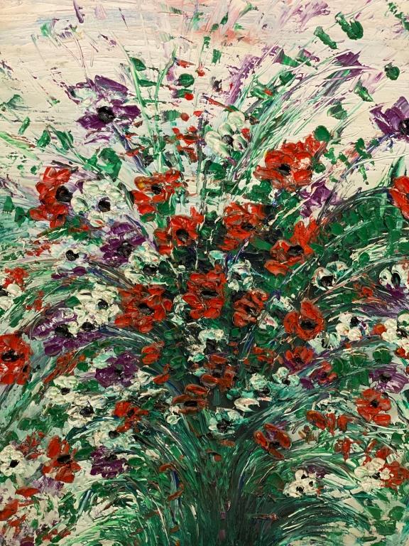 Signed Ann Mittleman Oil on Canvas (1 of 5)