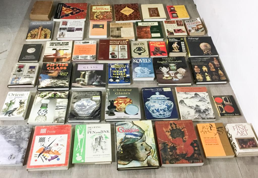 Lot of Mostly Antique & Art Reference Books (1 of 6)