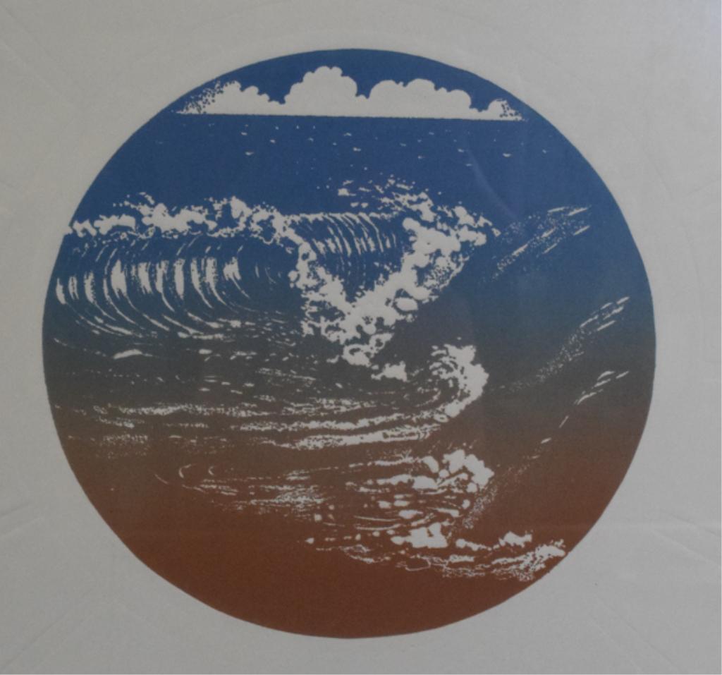 Embossed Print "Eastern Shore" 217/220 signed (1 of 7)