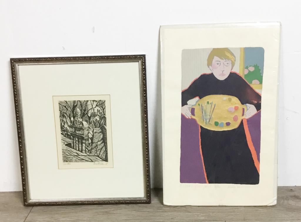 Nikki Schumann Serigraph & Artist Signed Etching (1 of 8)