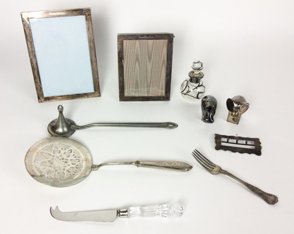 Sterling and Silver Plate Grouping (1 of 12)