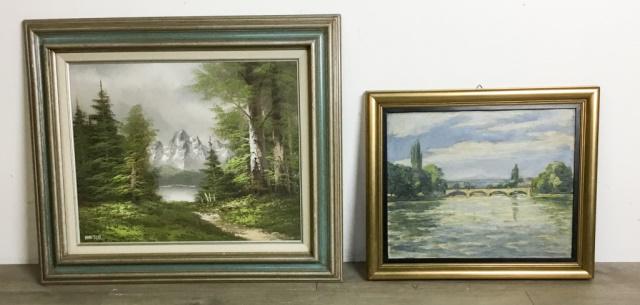 2 Signed Landscape Oils (1 of 14)