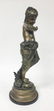 Eutrope Bouret White Metal Sculpture of a Girl - 2