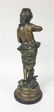 Eutrope Bouret White Metal Sculpture of a Girl - 3