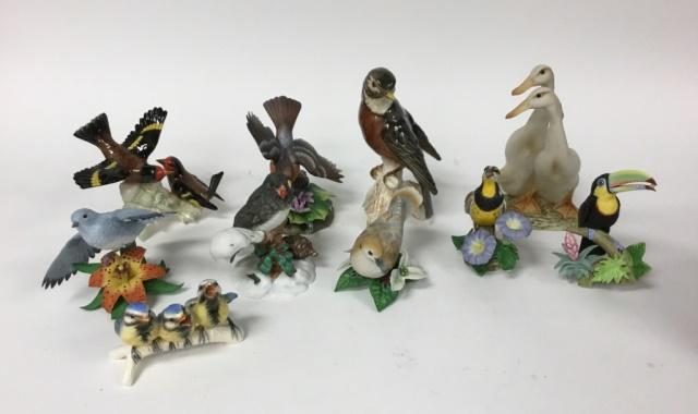 Porcelain Bird Grouping (1 of 20)