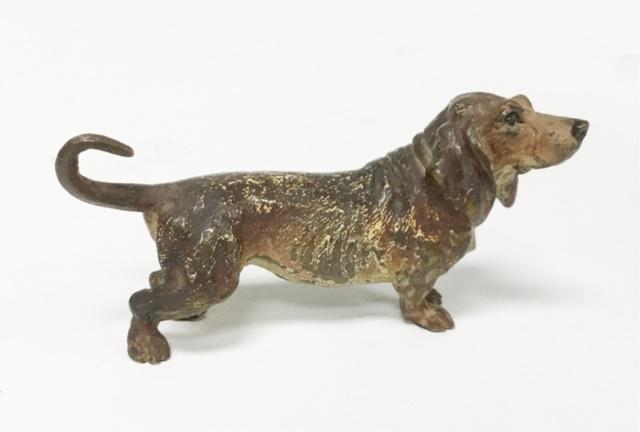 Cold Painted Vienna Bronze Dog (1 of 16)