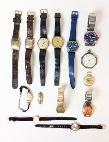 Grouping of Vintage Watches and Pocket watches (1 of 18)