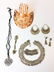 Grouping of Decorative Jewelry/Hair Comb