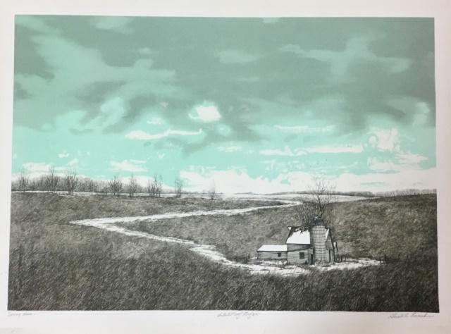 Signed Gerald H Lubeck Artist's Proof Lithograph (1 of 8)