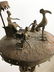 Iron Sculpture on Stand - 4