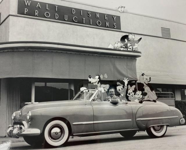 Digitally Enhanced Walt Disney Photo: We created the first animated cartoon studio in Hollywood," with certificate of authenticity, numbered 564/7500. Photo 7 1/2" x 9 1/2
