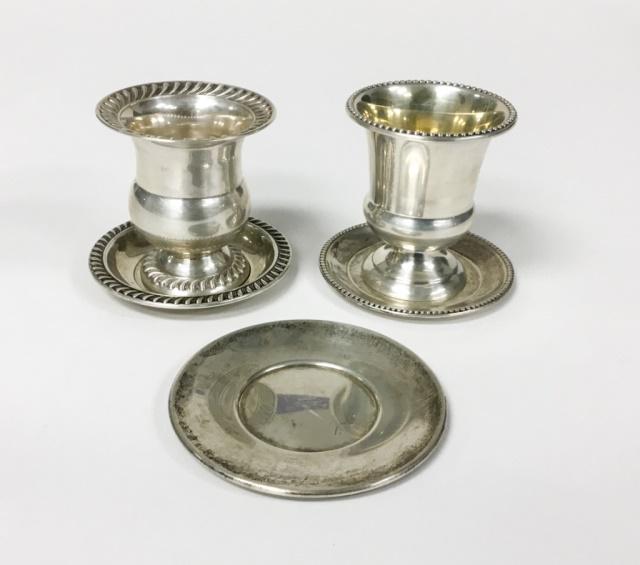 2 Sterling Match Holders With Underplates (1 of 16)