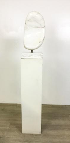 Contemporary White Marble Sculpture (1 of 4)