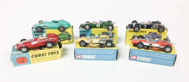 6 Corgi Toys Formula 1 Die-Cast Cars (1 of 20)