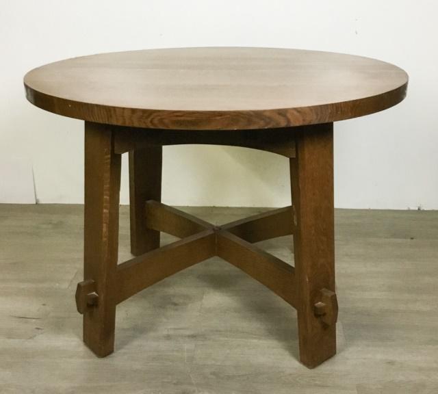Signed Stickley Arts & Crafts Table (1 of 8)