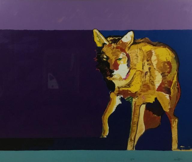John Nieto Serigraph Coyote (1 of 5)