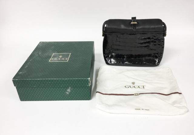 Gucci Alligator Handbag (1 of 16)