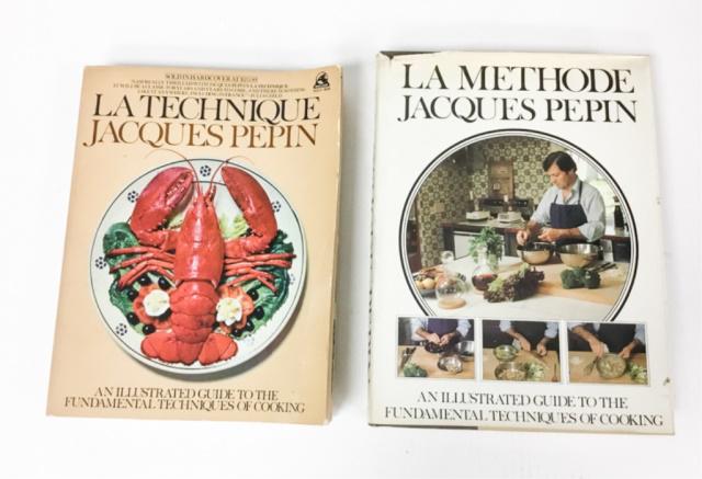 2 Jacques Pepin Cookbooks From Steinbeck Estate (1 of 4)