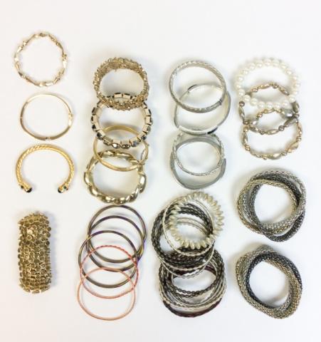 Grouping of Bangles and Bracelets (1 of 6)