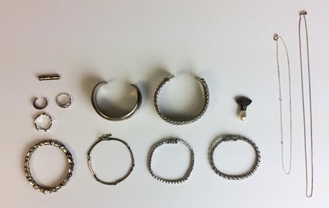 Lot of Mostly Silver Jewelry (1 of 20)
