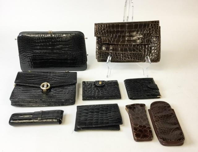 Grouping of Alligator Bags & Accessories (1 of 13)
