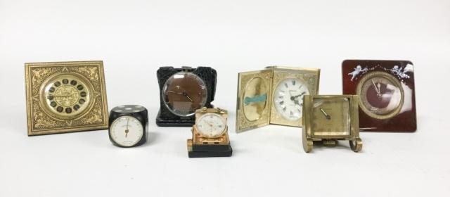 Grouping of Desk & Travel Clocks (1 of 17)