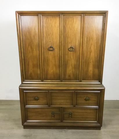 Drexel Collage Group Armoire: 54 1/4"H x 38 1/4"W x 19"