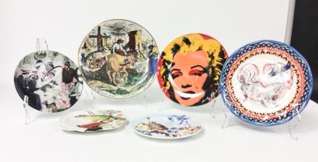 Set of Decorated Plates (1 of 13)