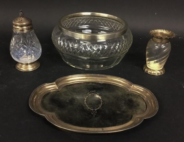 Grouping of Sterling Mounted Items (1 of 14)