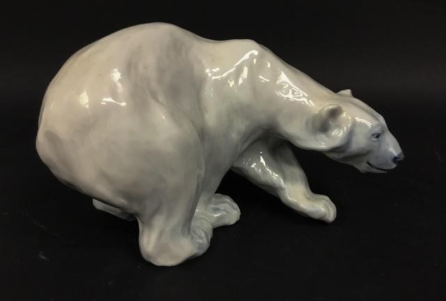 Royal Copenhagen Porcelain Polar Bear (1 of 8)