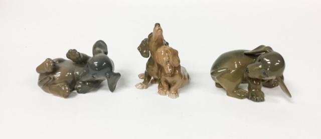 Royal Copenhagen & Bing & Grondahl Porcelain Dogs (1 of 11)