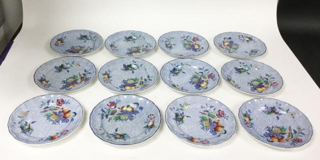 Set of 12 Copeland Spode Spode's George III Plates (1 of 6)