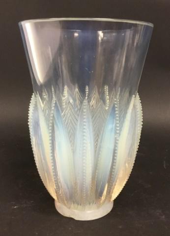 Signed R Lalique Gerardmer Vase (1 of 13)