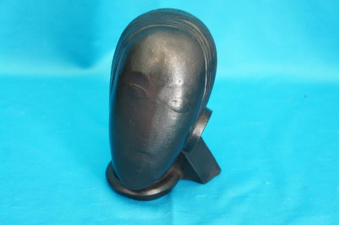 Impressionist Bust signed G. Miklos Bronze (1 of 6)