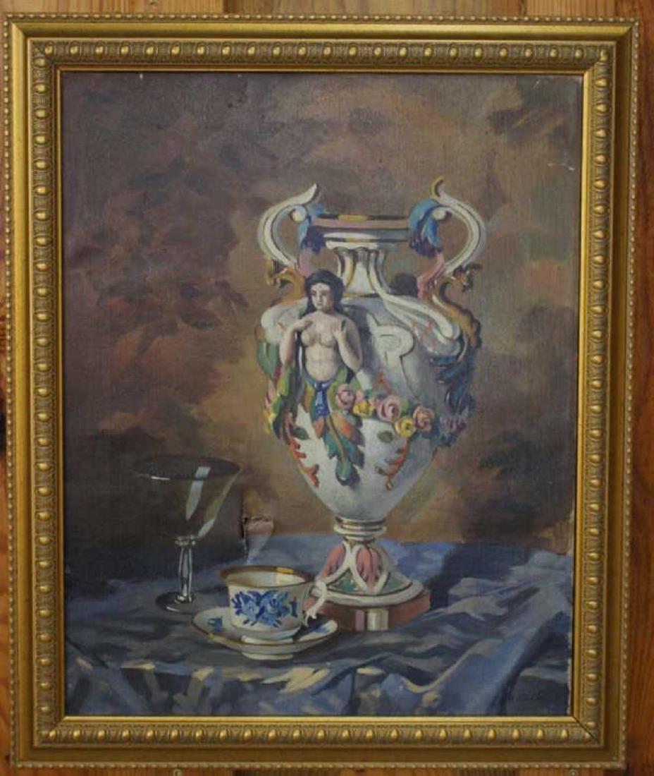 Aladar Edvi Illes Still Life Oil on Canvas (1 of 8)