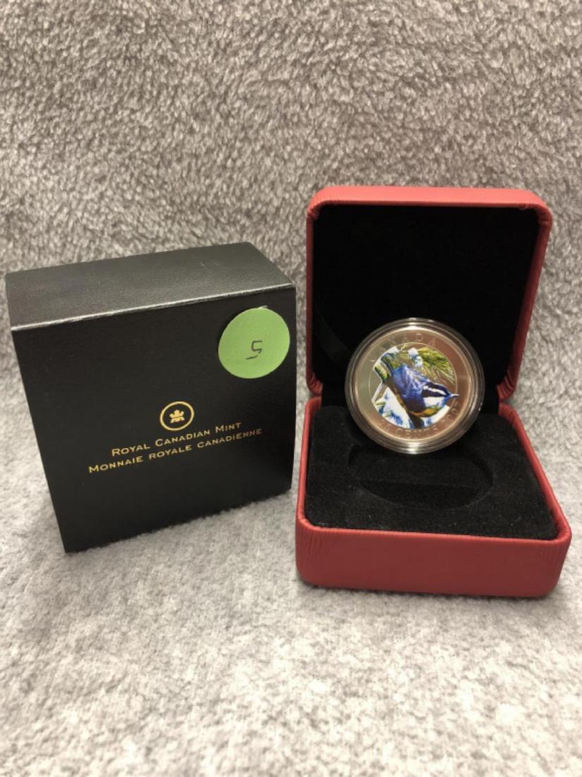 2007 Canadian 25 cent coin Red brested nuthatch: See photos for details. Shipping available