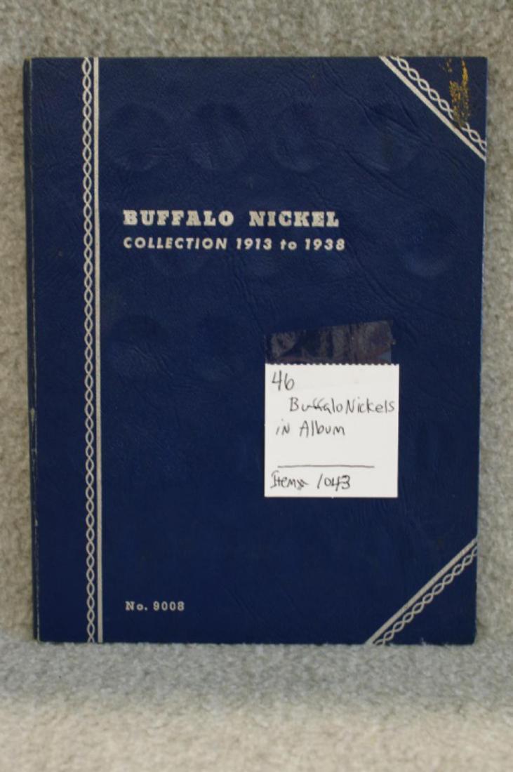 46 Buffalo Nickels In Album (1 of 5)