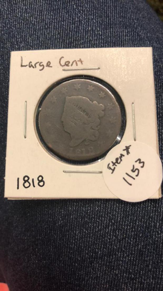 1818 Large Cent (1 of 2)